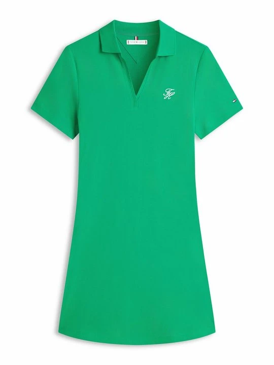Zdjęcie produktu Sukienka letnia Tommy Hilfiger zielony