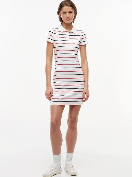 Zdjęcie produktu Sukienka letnia Tommy Jeans mleczny
