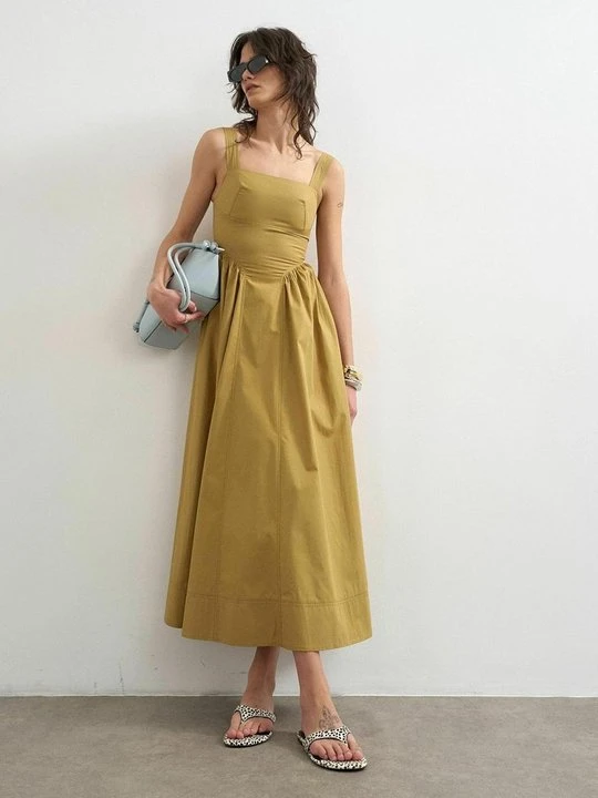 Zdjęcie produktu Sukienka letnia Topshop khaki
