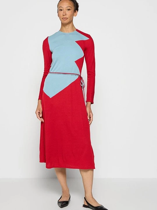 Zdjęcie produktu Sukienka letnia Tory Burch czerwony