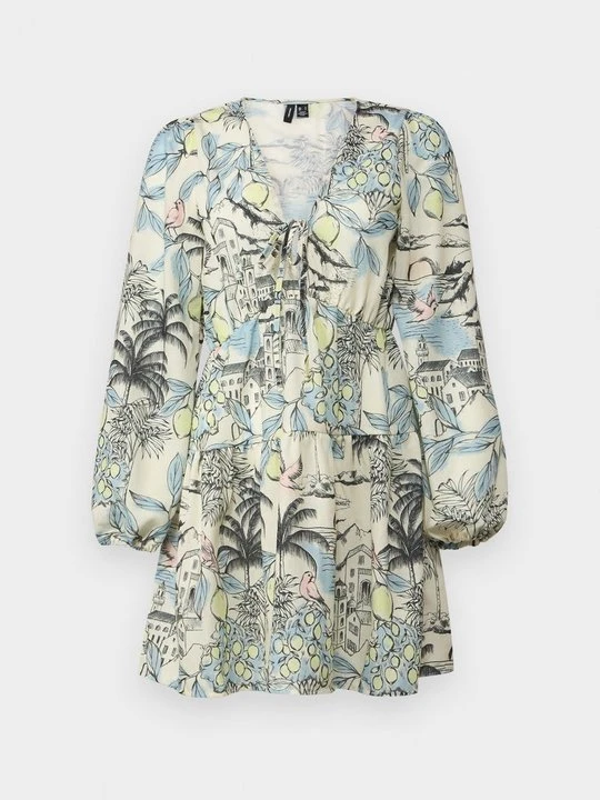 Zdjęcie produktu Sukienka letnia Vero Moda mleczny