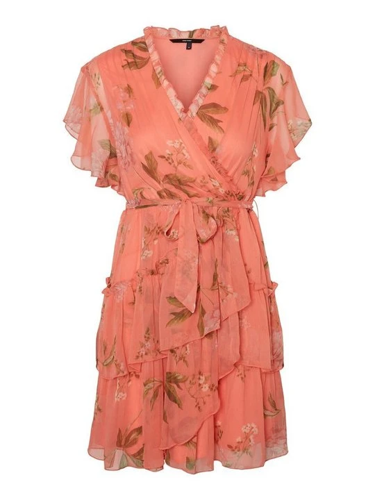 Zdjęcie produktu Sukienka letnia Vero Moda pomarańczowy
