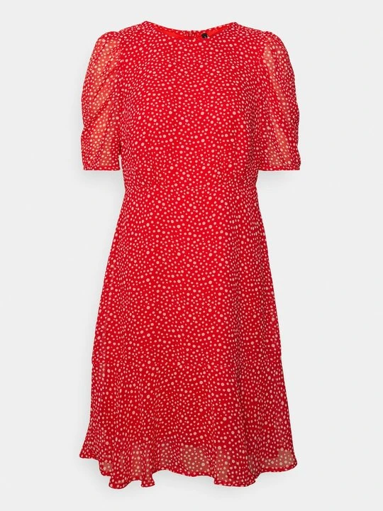 Zdjęcie produktu Sukienka letnia Vero Moda czerwony