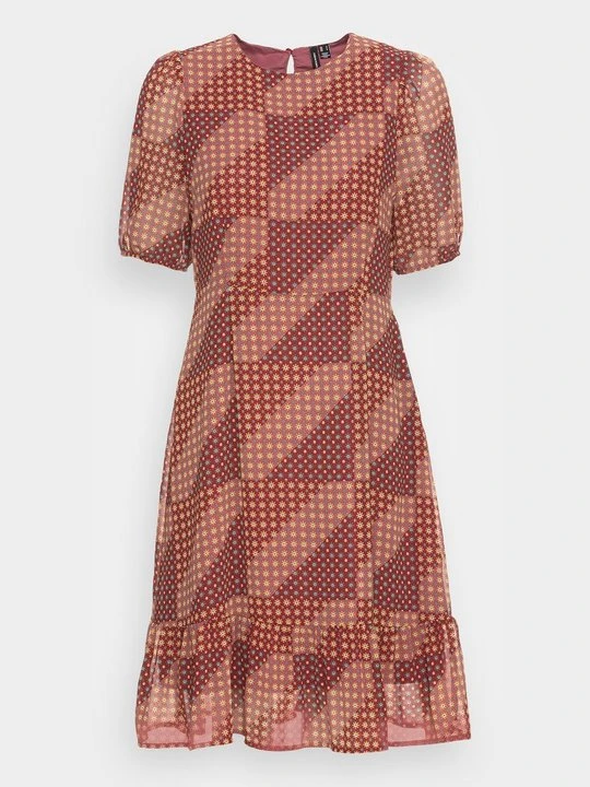 Zdjęcie produktu Sukienka letnia Vero Moda jasnoróżowy