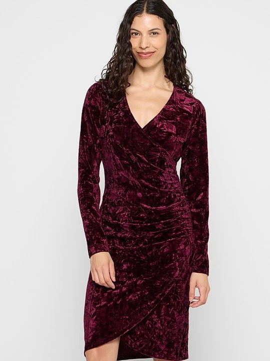 Zdjęcie produktu Sukienka letnia Vero Moda bordowy
