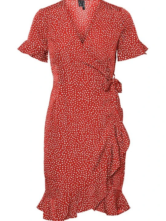 Zdjęcie produktu Sukienka letnia Vero Moda czerwony
