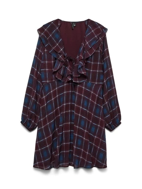 Zdjęcie produktu Sukienka letnia Vero Moda bordowy