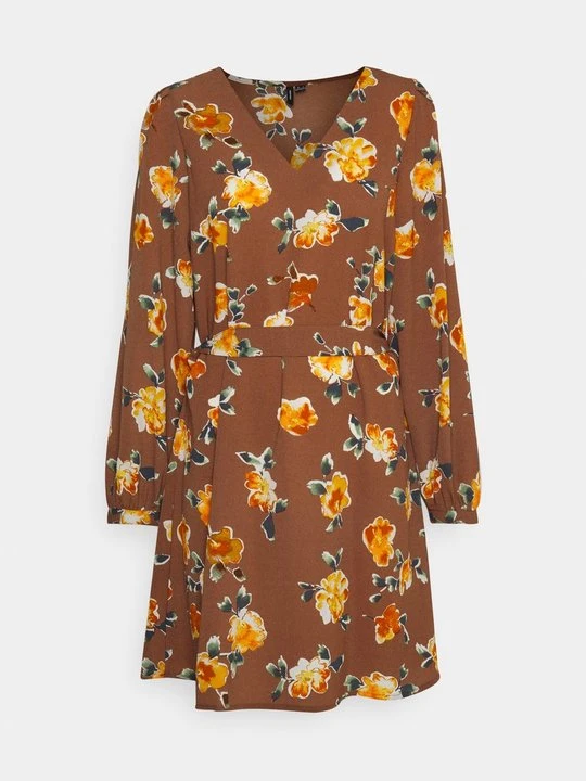 Zdjęcie produktu Sukienka letnia Vero Moda koniakowy