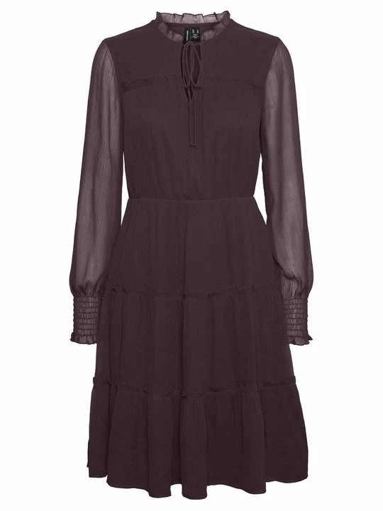 Zdjęcie produktu Sukienka letnia Vero Moda bordowy