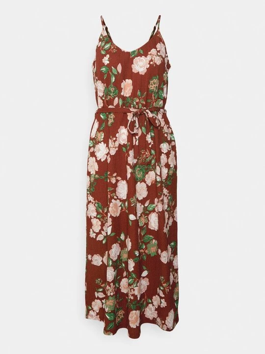 Zdjęcie produktu Sukienka letnia Vero Moda ciemnobrązowy