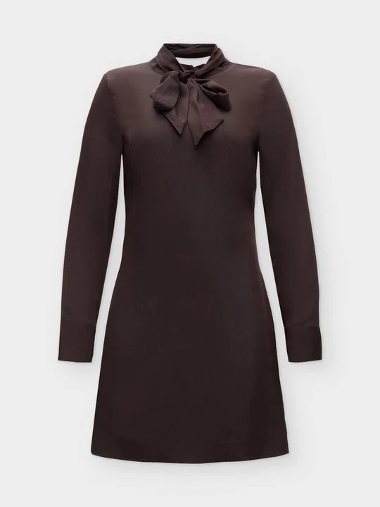 Zdjęcie produktu Sukienka letnia Vero Moda ciemnobrązowy