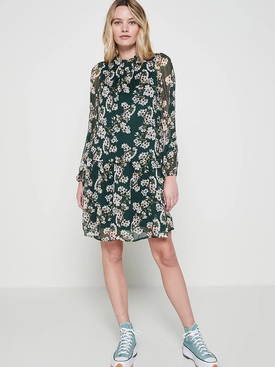 Zdjęcie produktu Sukienka letnia Vero Moda ciemnozielony