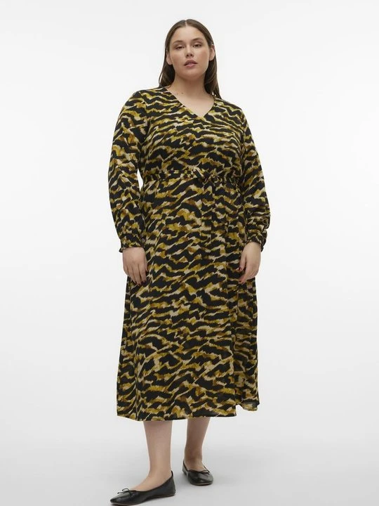 Zdjęcie produktu Sukienka letnia Vero Moda oliwkowy