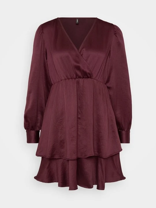 Zdjęcie produktu Sukienka letnia Vero Moda bordowy