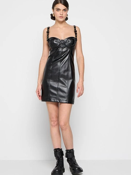 Zdjęcie produktu Sukienka letnia Versace Jeans Couture czarny