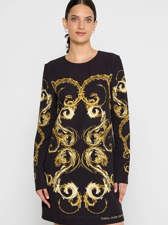 Zdjęcie produktu Sukienka letnia Versace Jeans Couture czarny