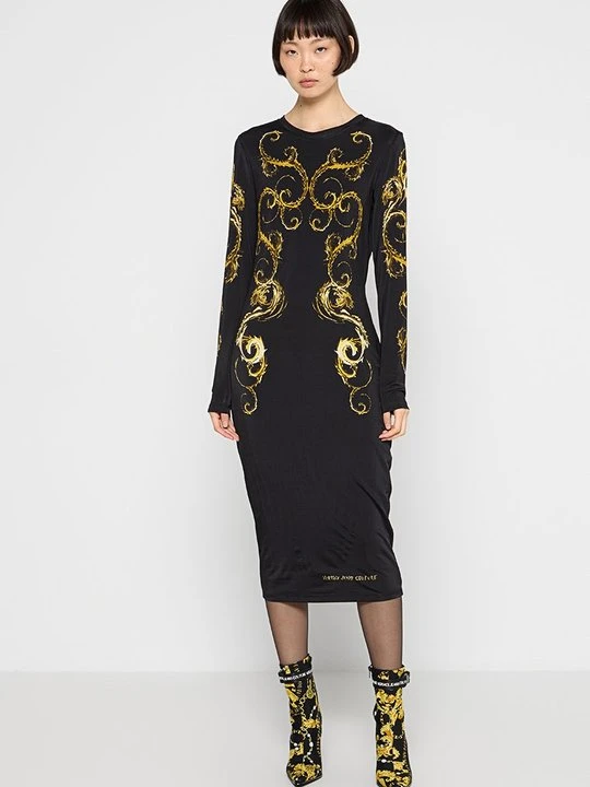 Zdjęcie produktu Sukienka letnia Versace Jeans Couture czarny