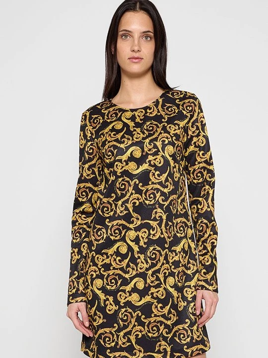 Zdjęcie produktu Sukienka letnia Versace Jeans Couture złoty