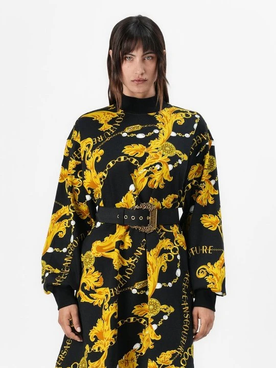 Zdjęcie produktu Sukienka letnia Versace Jeans Couture czarny