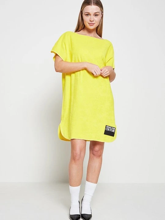 Zdjęcie produktu Sukienka letnia Versace Jeans Couture żółty