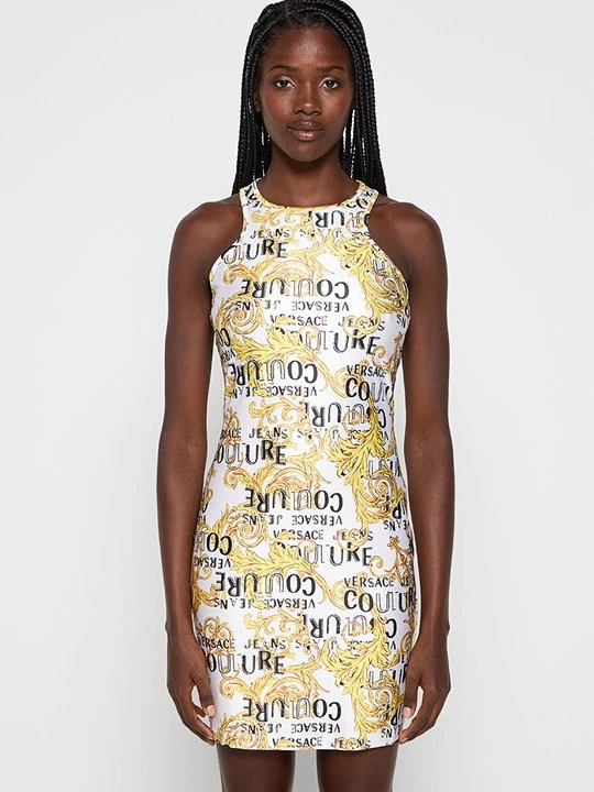 Zdjęcie produktu Sukienka letnia Versace Jeans Couture biały