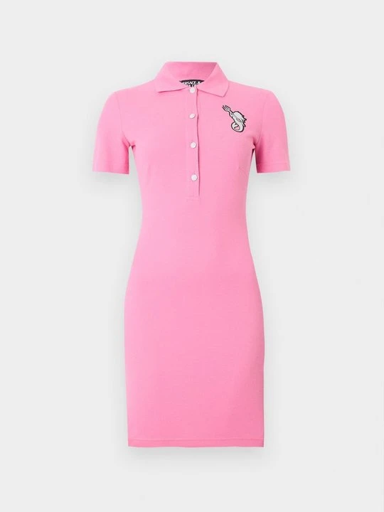 Zdjęcie produktu Sukienka letnia Versace Jeans Couture różowy