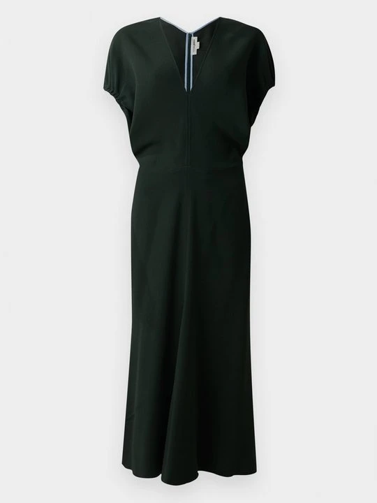 Zdjęcie produktu Sukienka letnia Victoria Beckham ciemnozielony