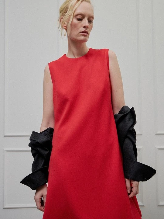 Zdjęcie produktu Sukienka letnia Victoria Beckham czerwony