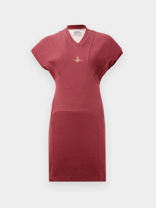 Zdjęcie produktu Sukienka letnia Vivienne Westwood ciemnoczerwony