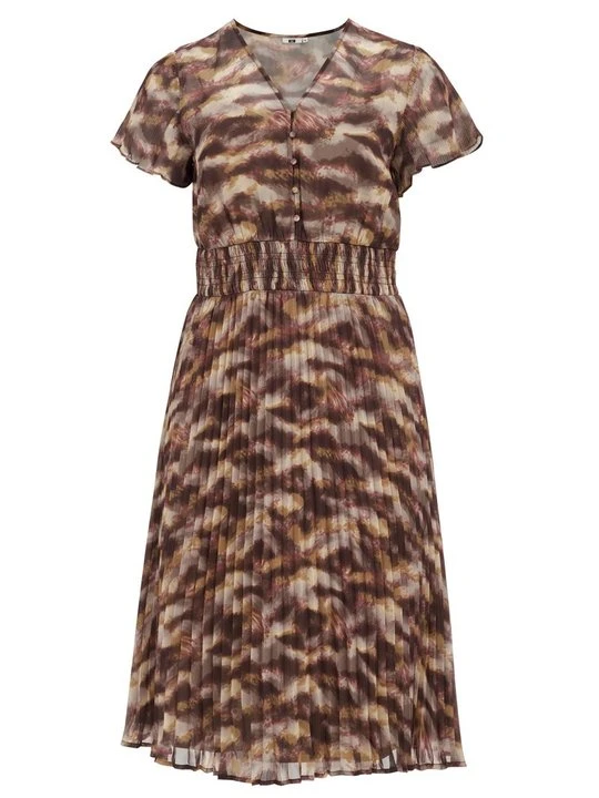 Zdjęcie produktu Sukienka letnia WE Fashion jasny brąz