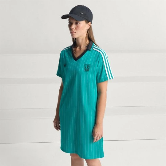 Zdjęcie produktu Sukienka Liverpool FC Terrace Icons Adidas zielony