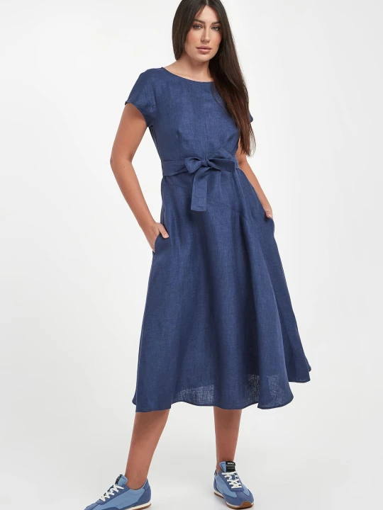 Zdjęcie produktu Sukienka lniana Esordio WEEKEND MAX MARA