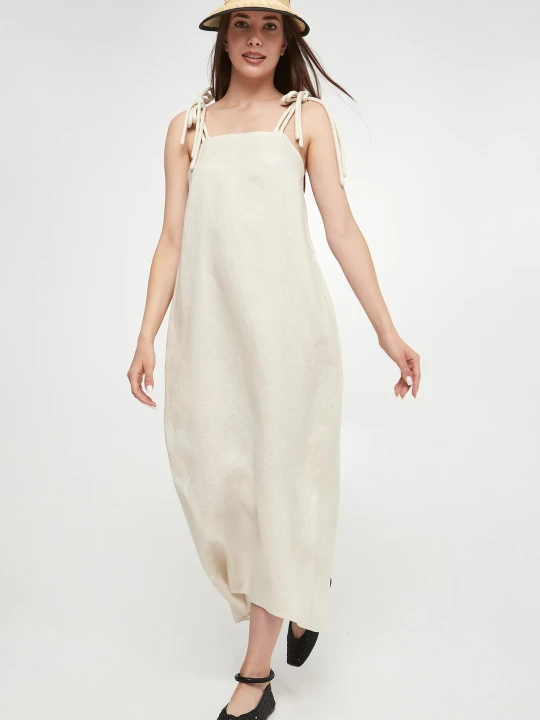 Zdjęcie produktu Sukienka lniana Senna MAX MARA LEISURE