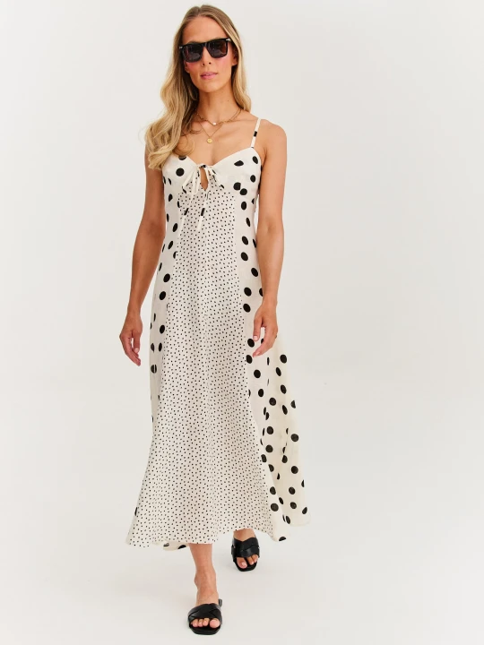 Zdjęcie produktu Sukienka maxi na ramiączkach Summer Dots XS