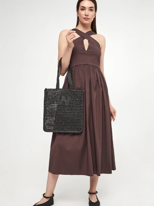 Zdjęcie produktu Sukienka midi Stelvio MAX MARA BEACHWEAR