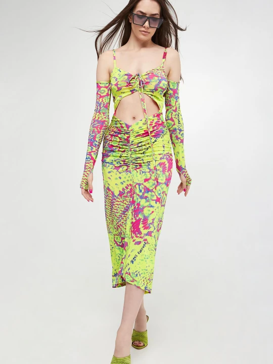 Zdjęcie produktu Sukienka midi VERSACE JEANS COUTURE
