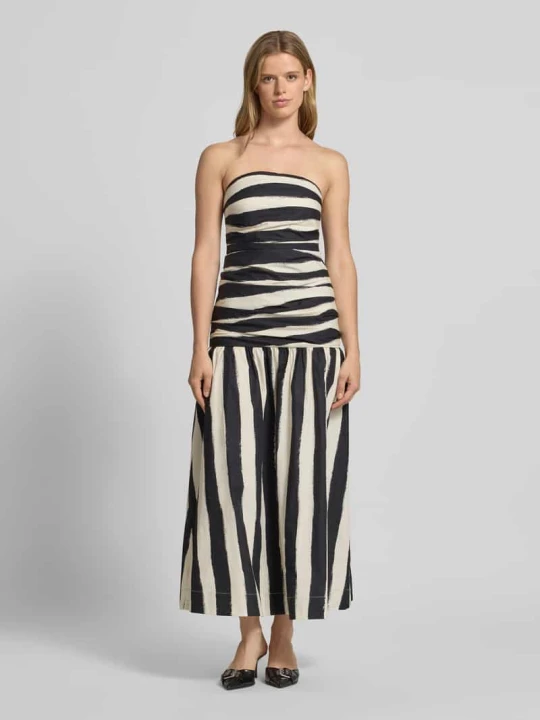 Zdjęcie produktu Sukienka midi w fasonie bandażowym model 'LISA' Topshop Biały