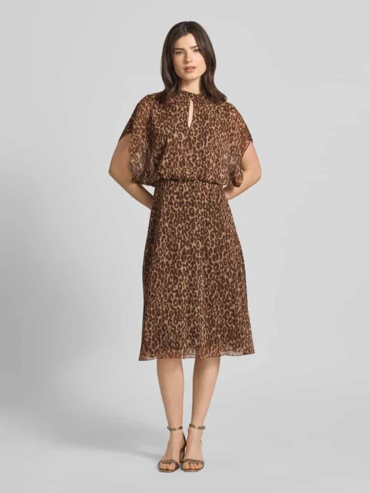 Zdjęcie produktu Sukienka midi ze stójką model 'Dalisha' JOOP! Camel
