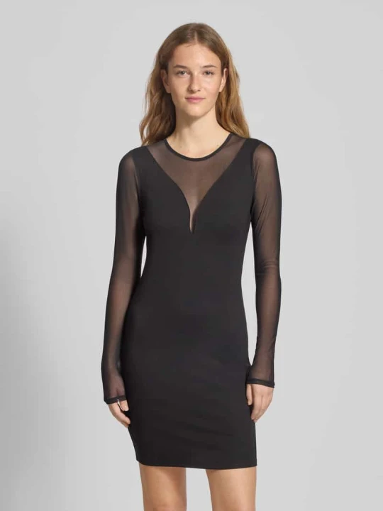 Zdjęcie produktu Sukienka mini z mieszanki wiskozy model ‘BECKI’ Only Czarny