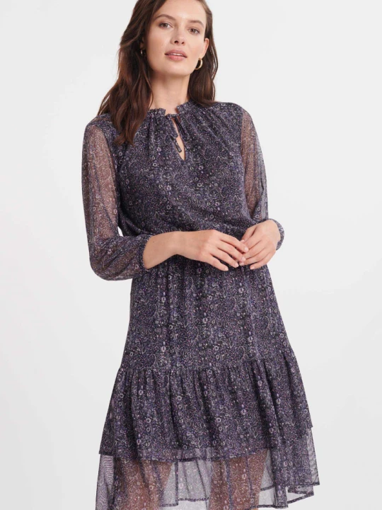 Zdjęcie produktu Sukienka mini z nadrukiem typu paisley Greenpoint