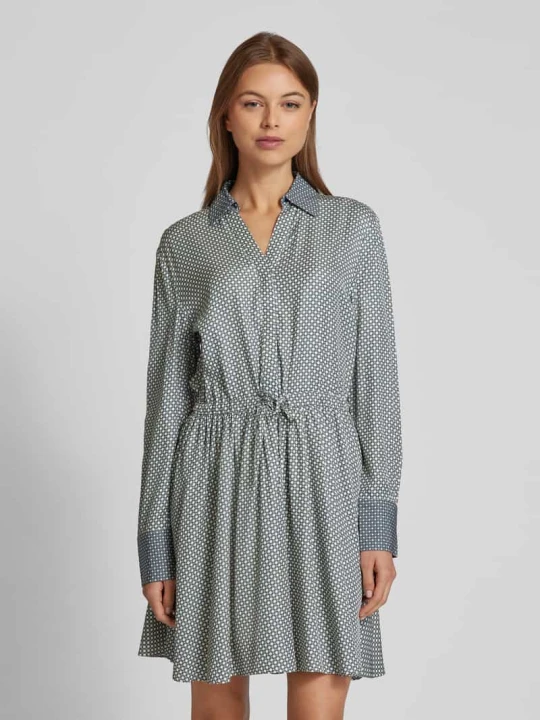 Zdjęcie produktu Sukienka mini z tunelem w talii Tommy Hilfiger Jasnoszary