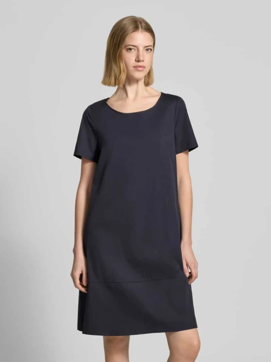 Zdjęcie produktu Sukienka mini z zapięciem na guzik z tyłu ROBE LÉGÈRE Granatowy