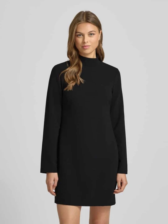 Zdjęcie produktu Sukienka mini ze stójką Calvin Klein Czarny