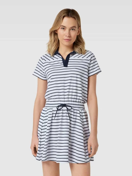 Zdjęcie produktu Sukienka mini ze wzorem w paski Polo Ralph Lauren Biały