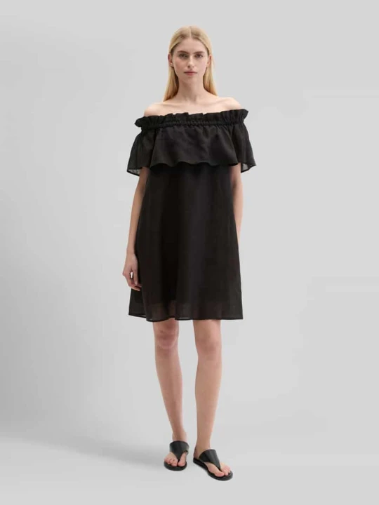 Zdjęcie produktu Sukienka o kroju podkreślającym figurę z dekoltem carmen Marc O'Polo Czarny