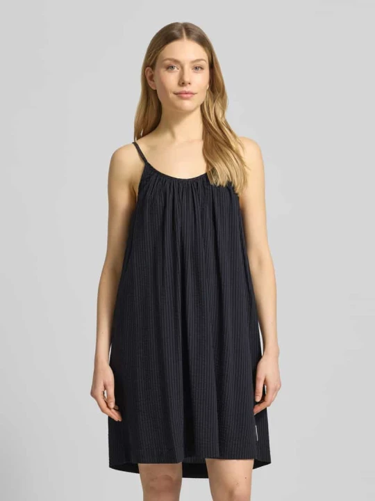 Zdjęcie produktu Sukienka plażowa o kroju loose fit z mieszanka wiskozy i bawełny Marc O'Polo Czarny