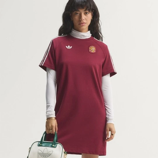 Zdjęcie produktu Sukienka Spain Originals Adidas Team Coll Burgundy 2