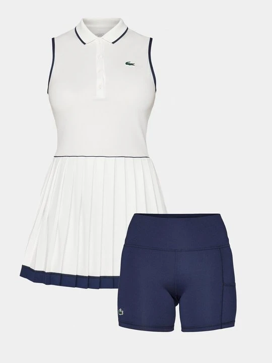 Zdjęcie produktu Sukienka sportowa Lacoste mleczny
