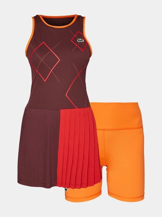 Zdjęcie produktu Sukienka sportowa Lacoste bordowy