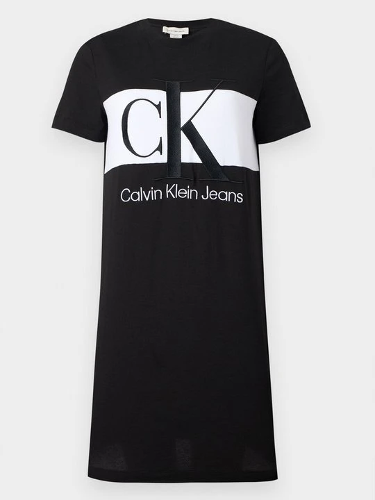 Zdjęcie produktu Sukienka T-shirt Calvin Klein Jeans czarny